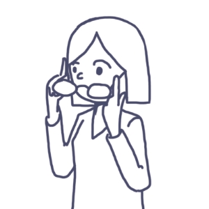 片手でのかけ外しはNGです。