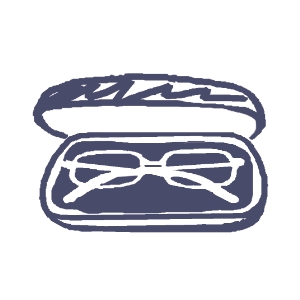 ケースに収納して持ち運びましょう。