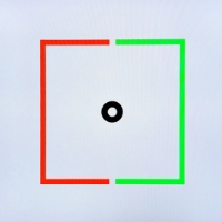 赤緑不等像チャート